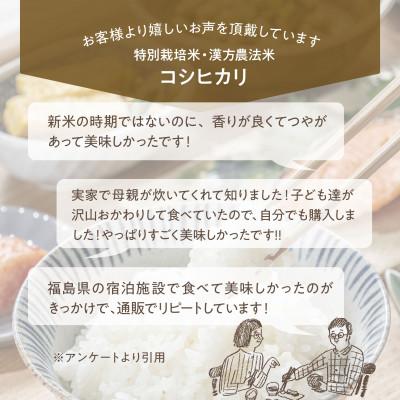 ふるさと納税 天栄村 「満天」漢方農法米 コシヒカリ 5kg |  | 03