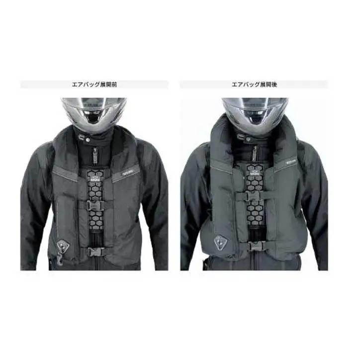 ＜2XLサイズ＞【バイク用品】エアバッグ　hit-air 一体型エアバッグ・ハーネスタイプ MLV-C BLK