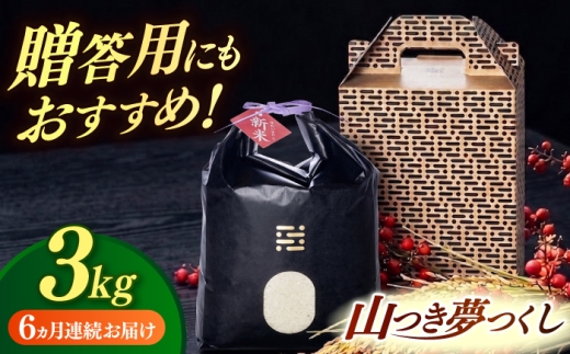 【全6回定期便】 農薬 を使わずに育てた 山つき 夢つくし 3kg itoshimacco《築上町》【株式会社やました】 [ABEX011]