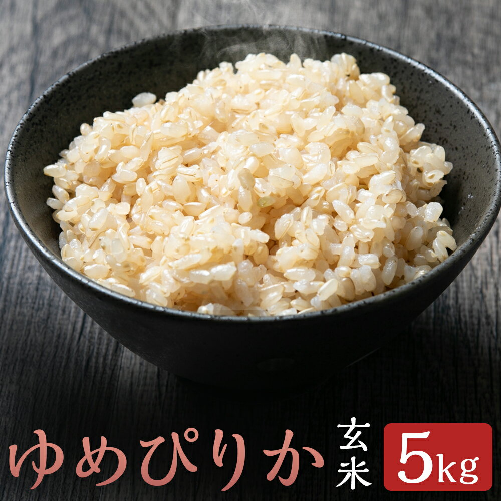 【ふるさと納税】【令和7年産】有機JAS 蘭越産 ゆめぴりか 5kg 玄米 【転換期間中】【斉藤農園】 お米 令和7年産 蘭越町産 北海道産 送料無料 【2025年10月上旬-2026年7月下旬発送予定】