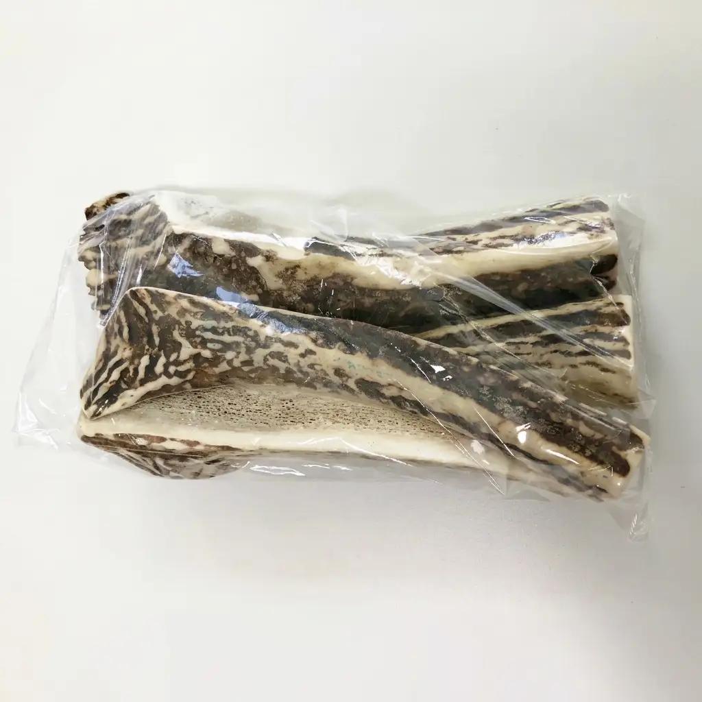 犬のおやつ エゾ鹿の角ガム200g 小型犬用（約10cm前後×4～6本）【オホーツク枝幸産】【 雑貨 日用品 ペット おやつ 北海道 オホーツク 枝幸 】