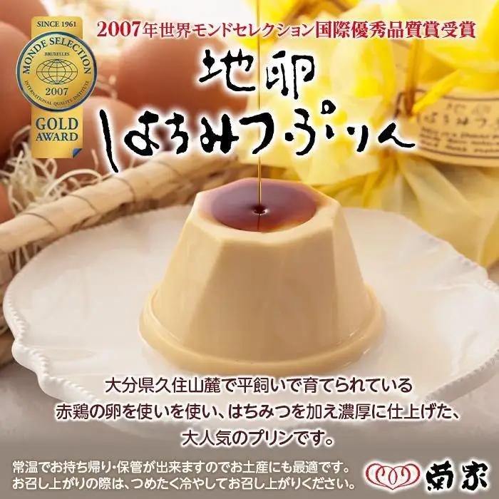 【お中元用】【お菓子の菊家】地卵はちみつぷりん 9個入
