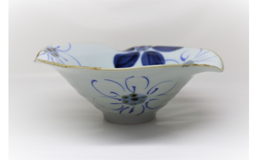 【伊万里焼】大輪花ひねり鉢 H616_イメージ2