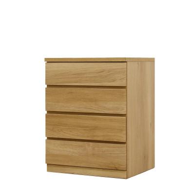 ふるさと納税 大川市 幅60-4段(奥行55cm)オーク色 クローゼットチェスト「フィット」大川家具【丸田木工】