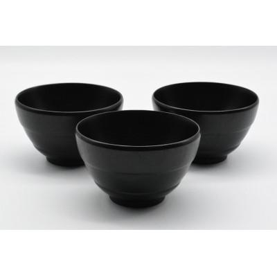 ふるさと納税 海南市 キッズ椀　墨　3個入り　S-4100　