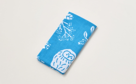 [磯 優子 / Yuko Iso] オリジナルデザイン 手ぬぐい（約34×90cm）×1枚 | オリジナル デザイン 手ぬぐい てぬぐい 100cm 特岡 生地 おしゃれ かわいい シンプル レディー