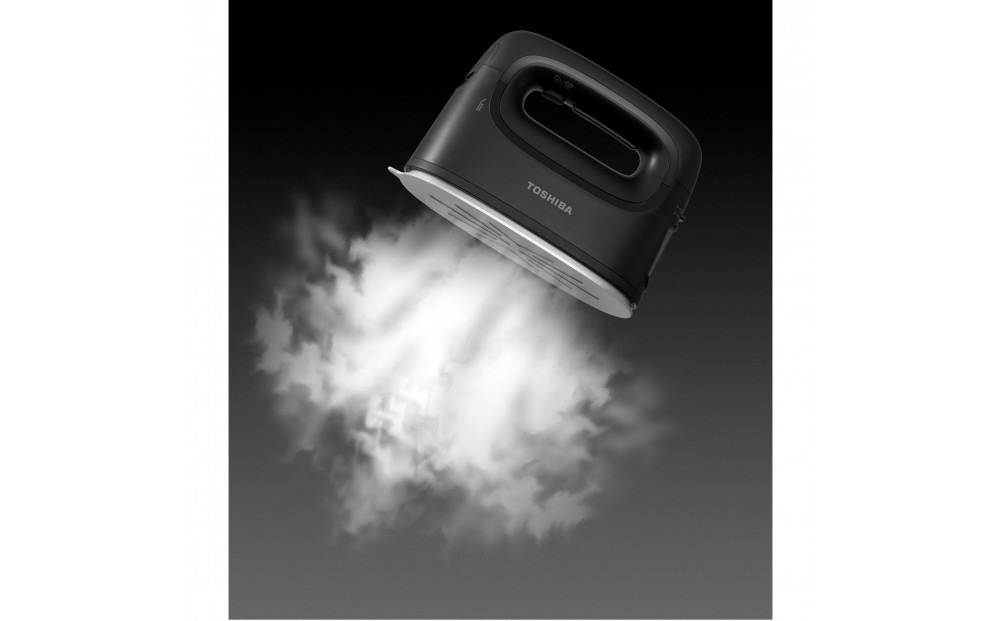 東芝 衣類スチーマー  パワフル連続スチーム TAS-X80(K)