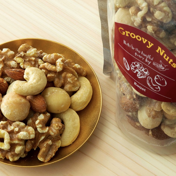 グルーヴィナッツ Groovy Nuts ローストナッツ 150g 素焼き
