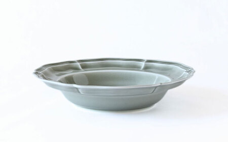 【波佐見焼】ombre de fleur ボウルL ロイヤルグレー 5枚セット 食器 皿【翔芳窯】[FE397]