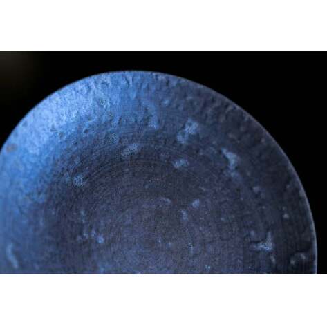 【煌めきの一枚が特別を演出】有田焼 麟 Lin 15.5cm 小皿 2枚セット (Blue)【金照堂】プレート 小皿 食器 ハレの日 おもてなし 有田焼 ディナー 青色 ブルー A25-508_イメー
