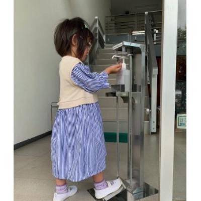 ふるさと納税 ひたちなか市 子供用足踏み式消毒液スタンド　FUN-MU-J |  | 01