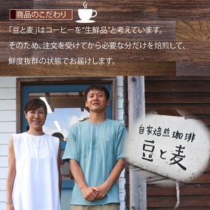 【自家焙煎】豆と麦の人気コーヒー 200g×3種類セット（粉） A017-012-02 自家焙煎コーヒー 詰め合わせ 3種 各200g セット 粉 グアテマラ コロンビア エチオピア ブラジル モカ 