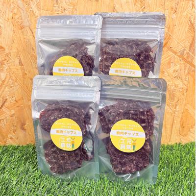 ふるさと納税 安芸高田市 ペットフード 鹿肉チップス 15g×4袋 猫 犬 おやつ[No5895-0631] |  | 01
