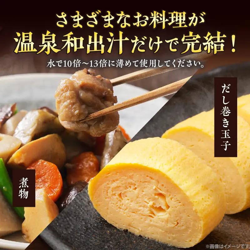 【定期便6回】温泉和出汁(計18パック)B182-008