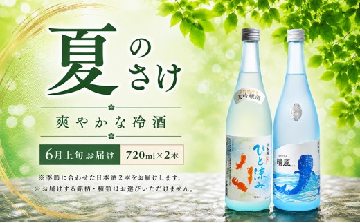 名城酒造　夏のさけセット　6月上旬発送