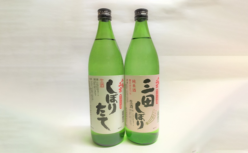 【期間限定】蔵元直送　新酒で謹賀新年！　2種セット　900ml×2本