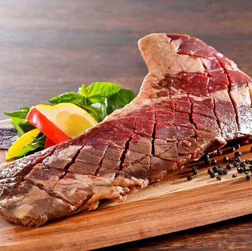 【数量限定】牛肉 ハラミ 一本漬け 冷凍 500g【MD0000001】 （北海道 別海町 牛 牛肉 ハラミ 一本漬け 人気 ふるさと納税 ）