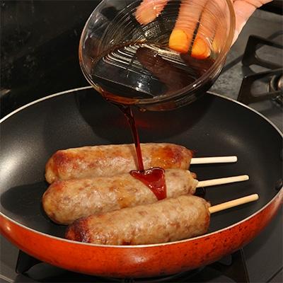 ふるさと納税 小坂町 秋田県産　桃豚ぶたんぽセット(10本入り) |  | 02