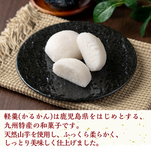 n426 かるかん 饅頭 餡子無し 計10個・2個入×5 鹿児島 種子島 郷土 軽羹 【山田製菓本舗】