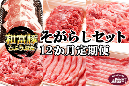 ★高評価★定期便★＜12か月定期便 和富豚 そがらしセット 2.9kg＞翌月末迄に第1回目発送【 豚 肉 豚肉 豚定期便 肉定期便 豚肉定期便 エムツー定期便 和富豚定期便  豚 肉 豚肉 豚定期便 肉定期便 豚肉定期便 12回定期便 12か月定期便 エムツー定期便 和富豚定期便 豚肉 豚 肉 スライス 一貫生産 農場 国産豚 国産 宮崎県産 豚 豚ローススライス 豚肉ローススライス 豚肉ロース 豚ロース 豚肉スライス 豚肉バラ 豚バラスライス 豚バラ 豚肉モモ 豚モモ 豚肉切り落とし 豚肉もも 豚肉モモ切