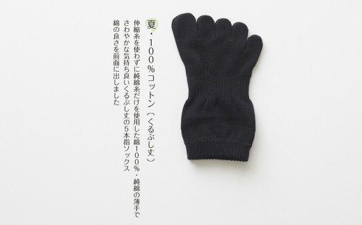 422.【5本指ソックス春夏秋冬セット(22-24cm)】(A422-1)