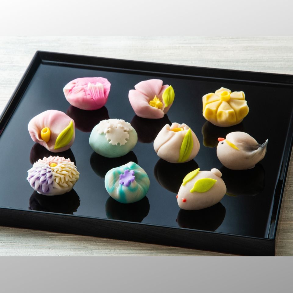 ＜定期便＞「夢菓子工房ことよ」季節の練り切り菓子 10個【春篇・夏篇・秋篇・冬篇＝年４回】ずーっと、眺めていたくなりますが、お早目にお召し上がりください。【スイーツ】_イメージ5