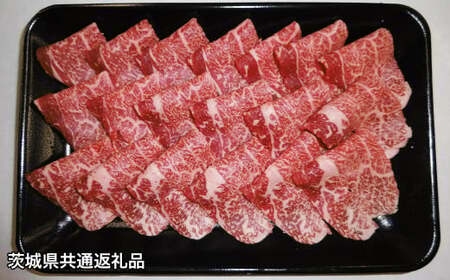 【茨城県共通返礼品】常陸牛＆ローズポーク切落し 詰合わせ 合計1kg 牛肉 豚肉