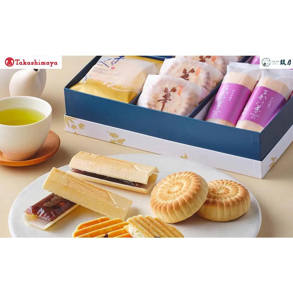 【高島屋選定品】【鼓月】3種銘菓撰詰合せ｜京都 千寿せんべい 有名店 人気 和菓子 和菓子