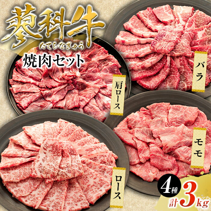 【ふるさと納税】蓼科牛焼肉セット2（ロース200g×4パック、モモ350g×2パック、バラ350g×2パック、肩ロース400g×2パック） | 国産 肉 牛肉 牛 お肉 焼肉 焼き肉 セット ロース モモ バラ 肩ロース お取り寄せ グルメ 蓼科牛 ふるさと 信州 長野県 立科町 蓼科