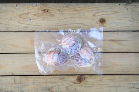 セイコガニ甲羅盛Sサイズ　3個セット