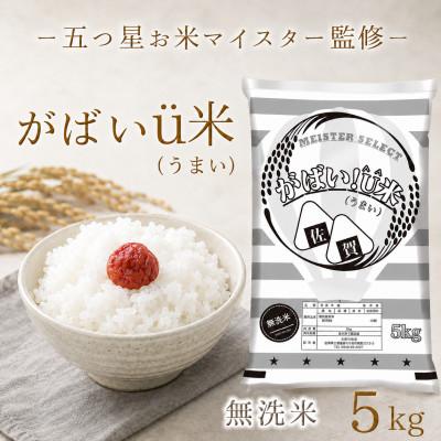 ふるさと納税 江北町 がばいU米(うまい)無洗米 5kg(江北町)