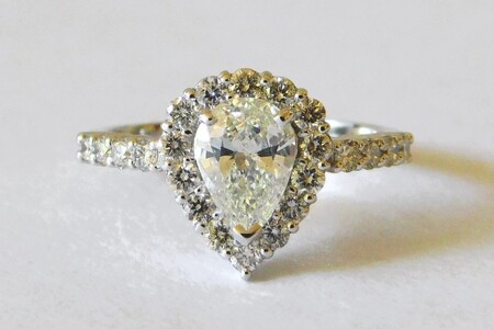 【ふるなび限定】【一点もの】Pt950　ベリーライトイエローダイヤ（0.750ct）リング　M23　K06155-H　FN-Limited-SP