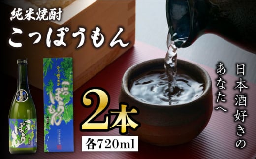 純米焼酎 こっぽうもん 25度 720ml 2本セット《対馬市》【株式会社サイキ】対馬 酒 贈り物 米焼酎 プレゼント 焼酎 [WAX010]