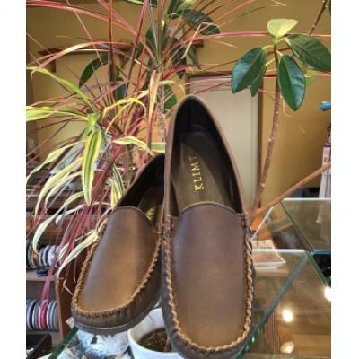 ふるさと納税 静岡市 靴　KLIMT(クリムト) のふわふわ楽チン　23cm　ダークブラウン　モカシンシューズ |  | 02