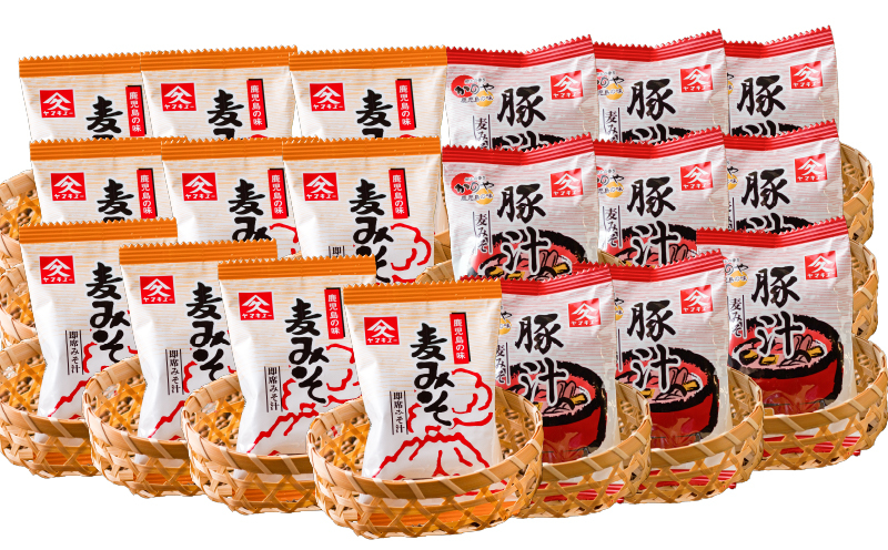 
2000 即席みそ汁10食・即席豚汁9食セット
