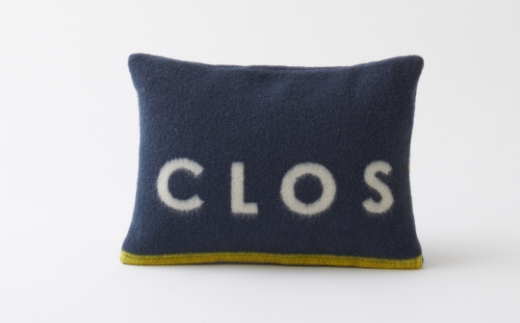 
CLOSE YOUR EYES wool blanket [ミニクッション] LP-012093 [3102]
