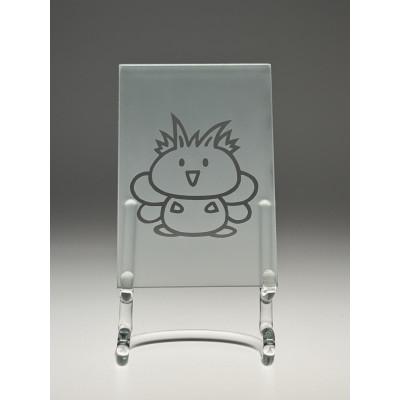 ふるさと納税 東村山市 ひがっしーガラスプレートB