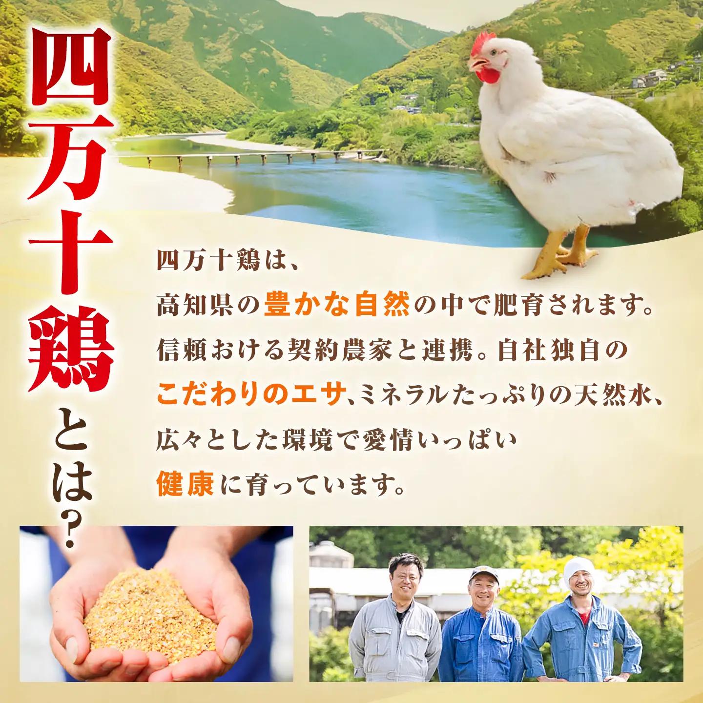 四万十鶏「もも肉」「むね肉」 切身 計約2.4kg (約300g×8パック) カットでかんたん時短セット 【三栄ブロイラー販売株式会社】 [ATDP003]
