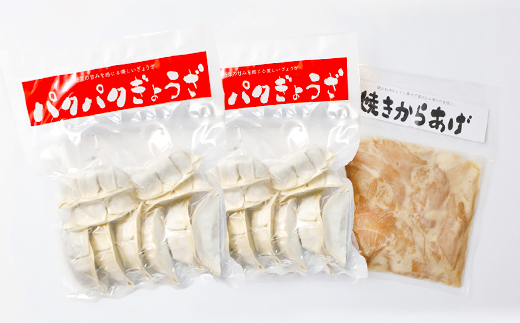 パクパクぎょうざ240gと焼きからあげ300gのセット　計540g【36001】_イメージ2
