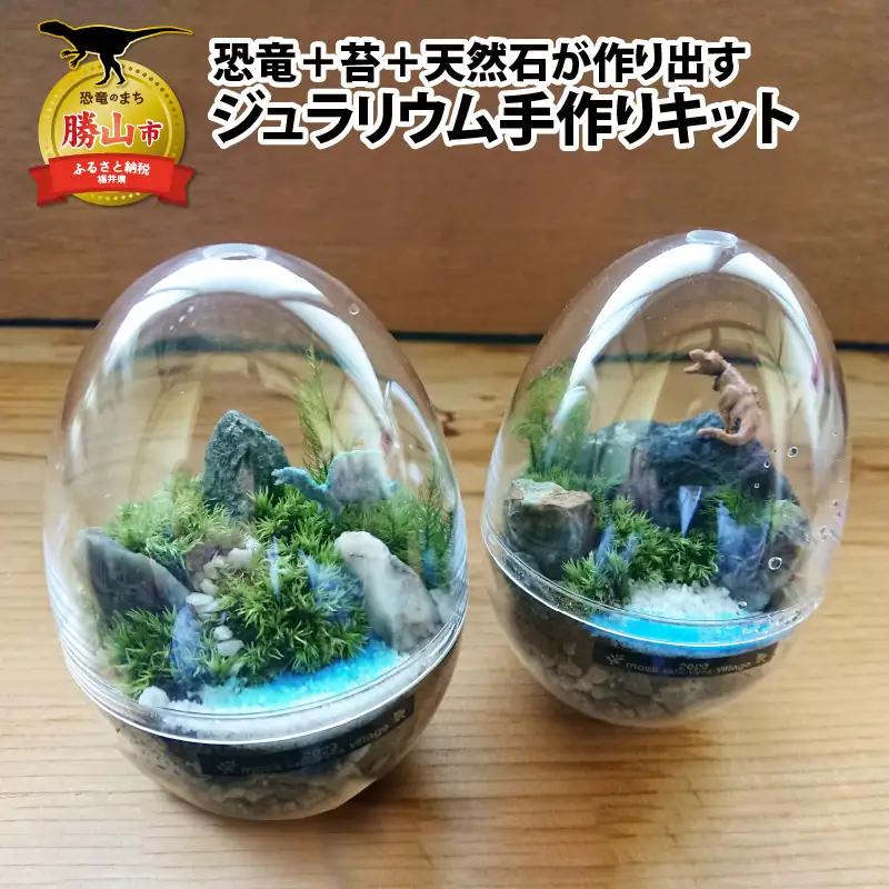 ジュラリウム 手作りキット 恐竜 苔 天然石 [B-070001]