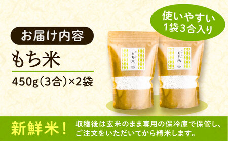 もち米 450g×2袋 もち米 米 愛西市 / 戸典オペレーター[AECT029]