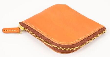【全6色】栃木レザーのL字ファスナーミニ財布 コンパクトな財布/Lzip wallet small 02/キャメル/minca　303