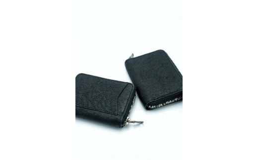 
【ierib】MINI WALLET / ミニウォレット / BOAR / BLACK
