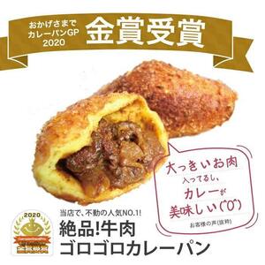 【6か月定期便】カレーパン 6個 牛肉 ゴロゴロ グランプリ 金賞受賞