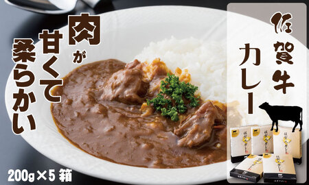 佐賀牛カレー（５箱セット）A5～A4 A090-011