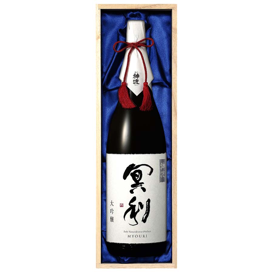 神渡 冥利 大吟醸原酒 木箱入 1.8L