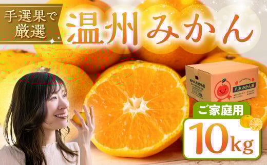 八木みかん園 農家直送 温州みかん 10 kg 訳あり サイズ混在