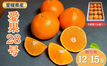 【2026年先行予約】みかん 愛果28号 贈答用 L～2L 12～15玉 紅まどんなと同一品種 【2026年12月から順次発送】 数量限定 柑橘 人気 伊予侍ファーム 愛媛 伊予市｜C138