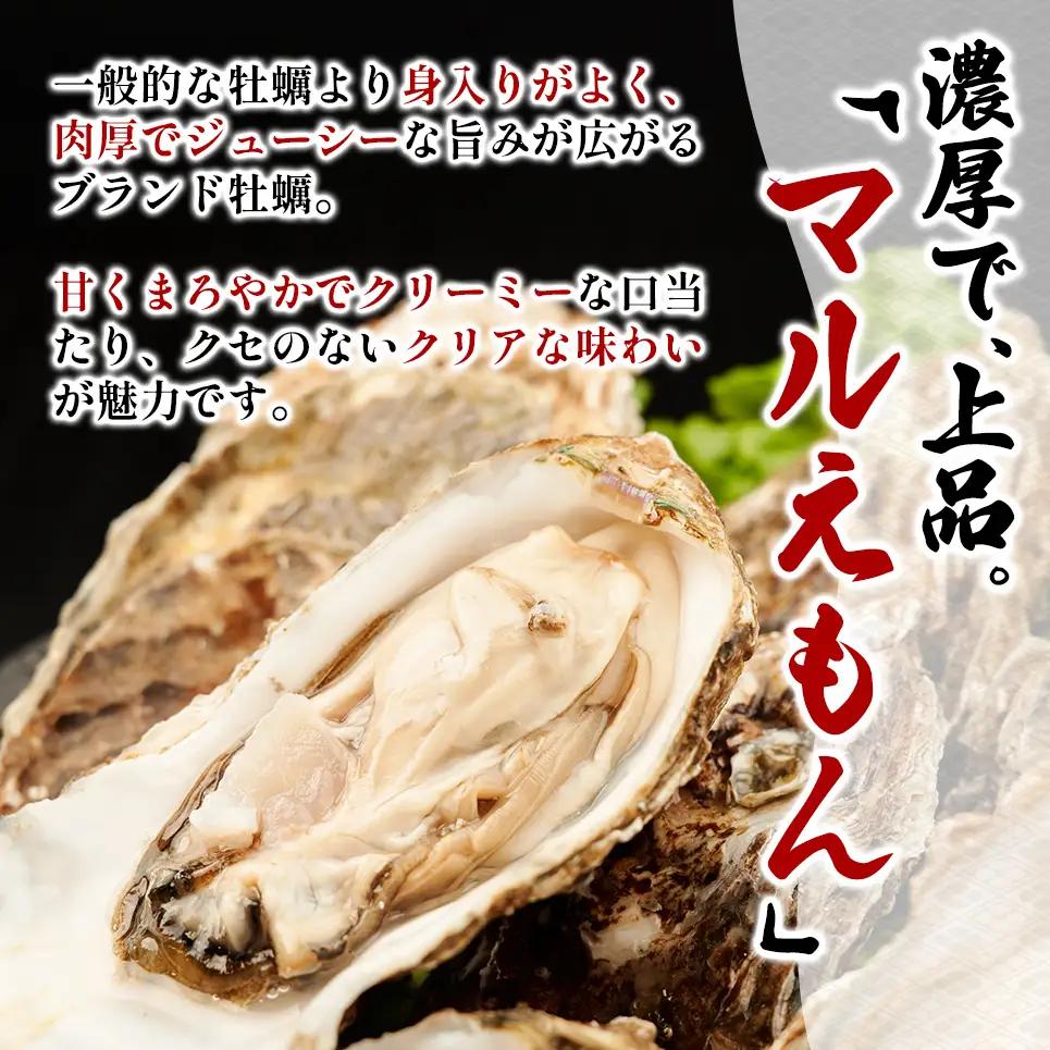 殻付き 牡蠣 3Lサイズ 20個 【光輝】マルえもん 生食用 牡蠣