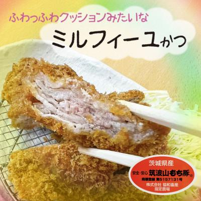 ふるさと納税 水戸市 銘豚ミルフィーユかつ(筑波山もち豚)【50g×4枚 計200g】とっても柔らか、旨味がギューッ! |  | 01